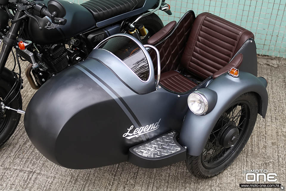 2019 GPX Legend 200 Sidecar