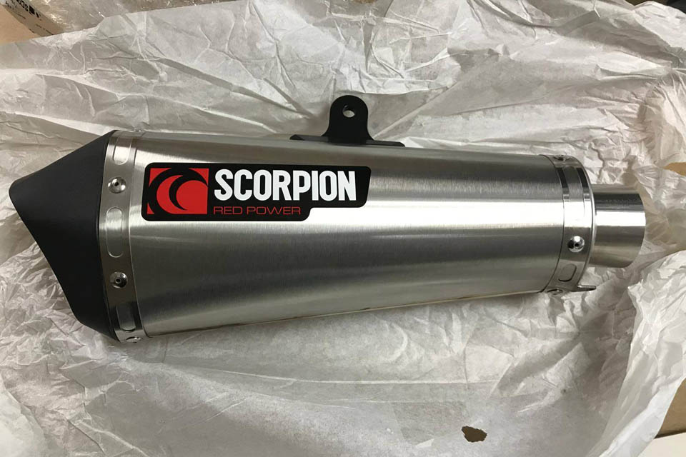 2019 Scorpion exhausts