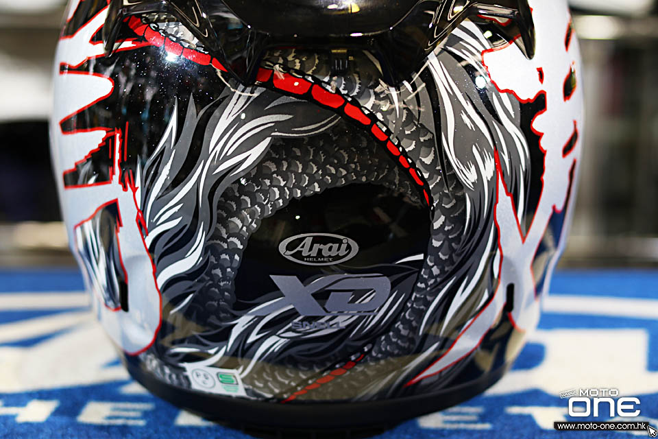 2019 Arai XD DRAGON HELMET