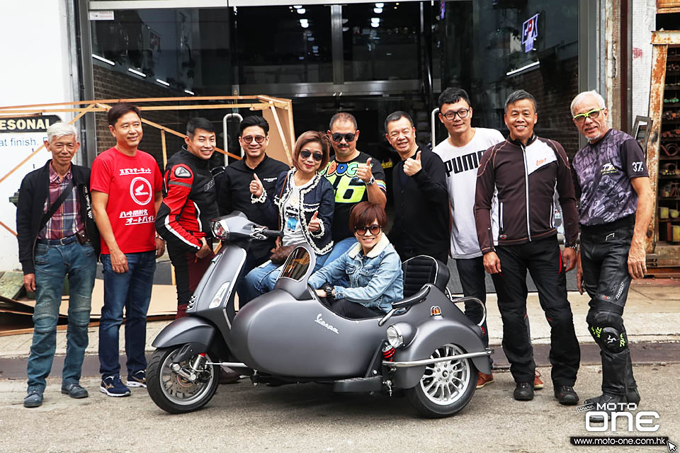 2019 HENRY OPENBOX VESPA SIDECAR