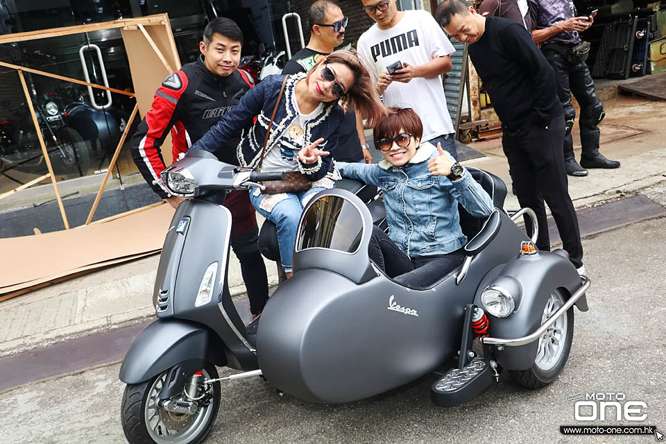 2019 HENRY OPENBOX VESPA SIDECAR