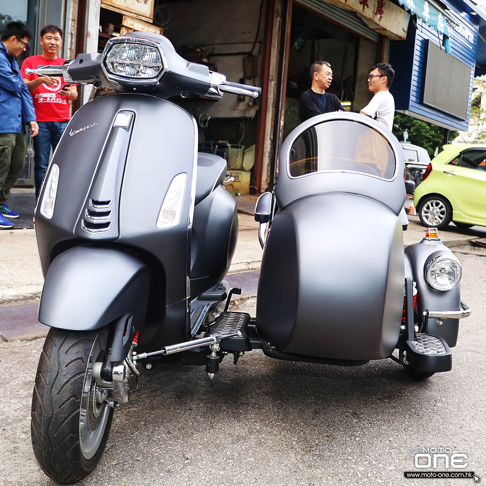 2019 HENRY OPENBOX VESPA SIDECAR