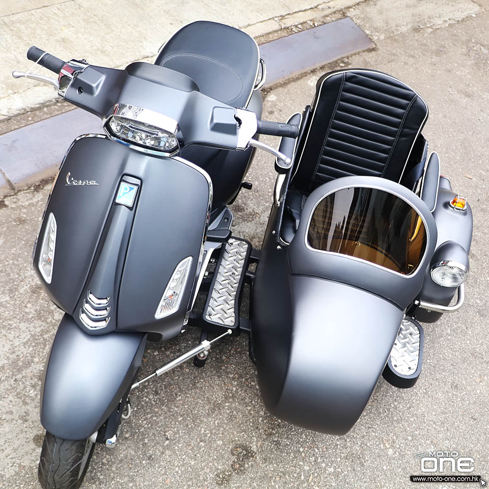 2019 HENRY OPENBOX VESPA SIDECAR