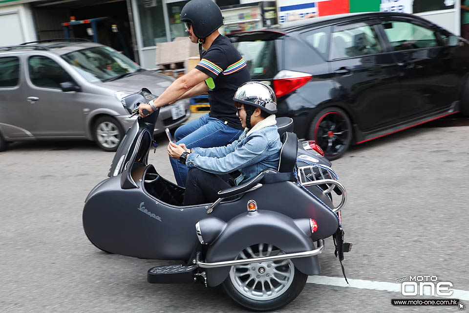 2019 HENRY OPENBOX VESPA SIDECAR