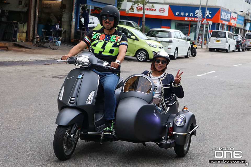 2019 HENRY OPENBOX VESPA SIDECAR