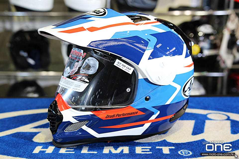 2019 ARAI TOUR-CROSS 3 DEPART BLUE GREY