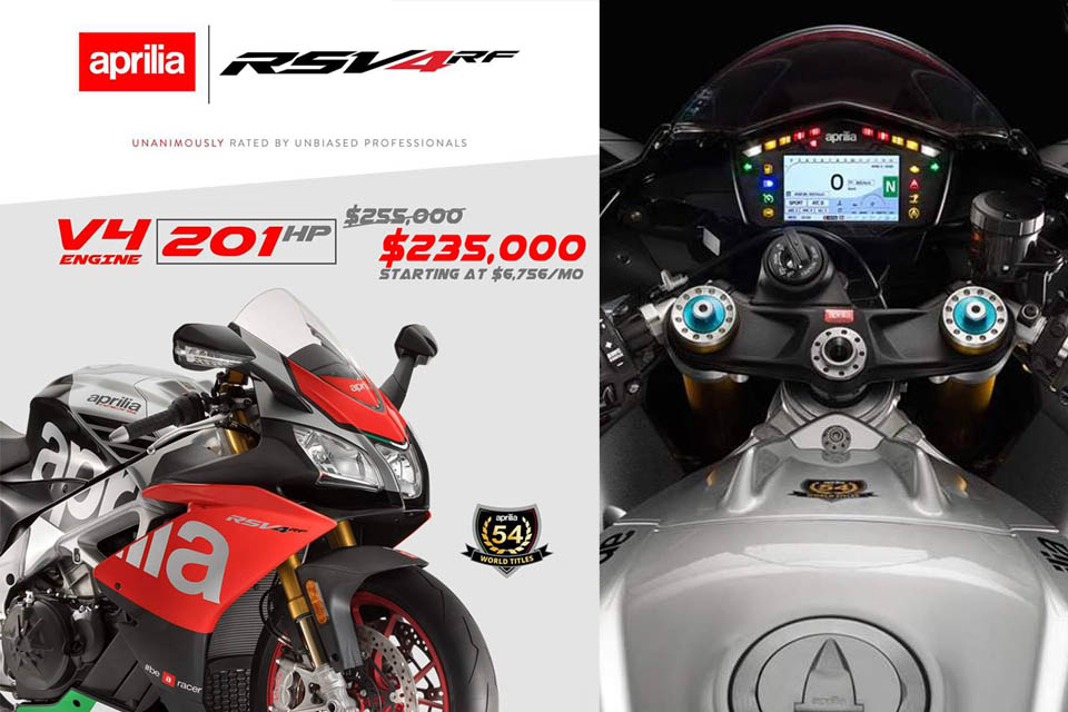 APRILIA RSV4 RF MY2018 Last Call