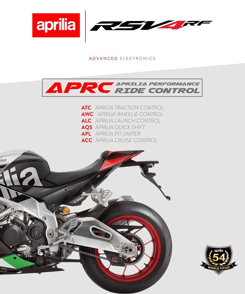APRILIA RSV4 RF MY2018 Last Call