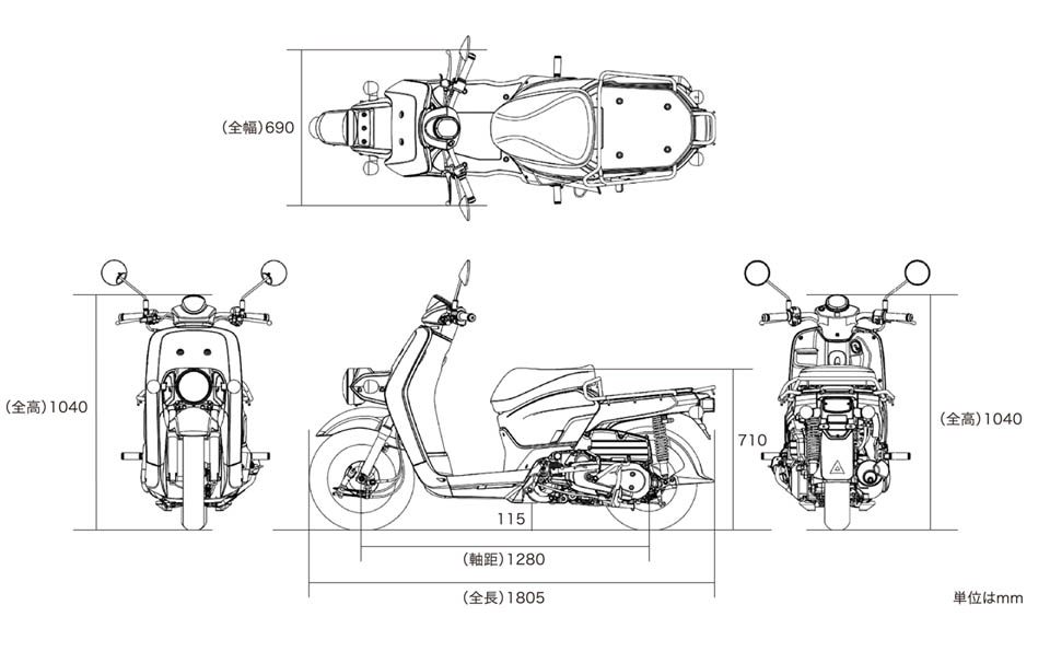 2019 HONDA BENLY110