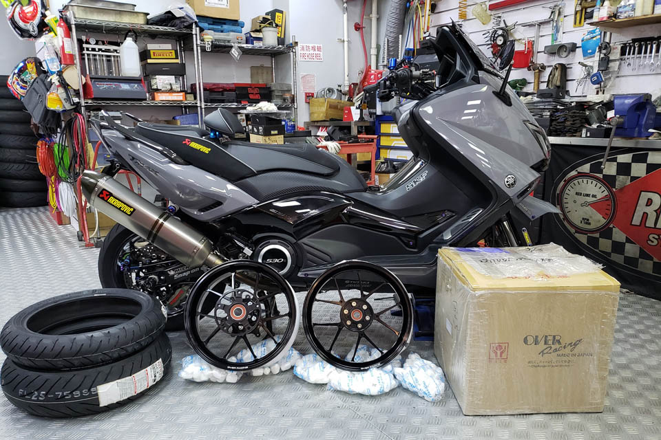 2019 Tmax530 Over racing