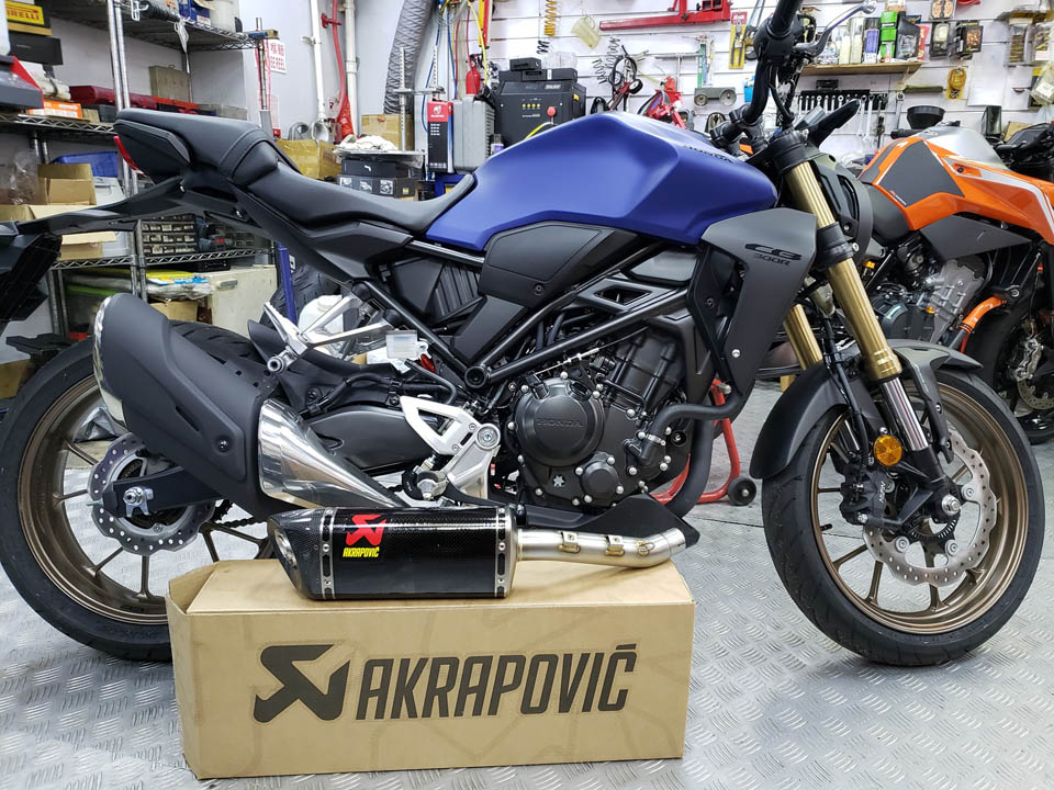 2019 X-adv CB300R Akrapovic Titanium Slip-on