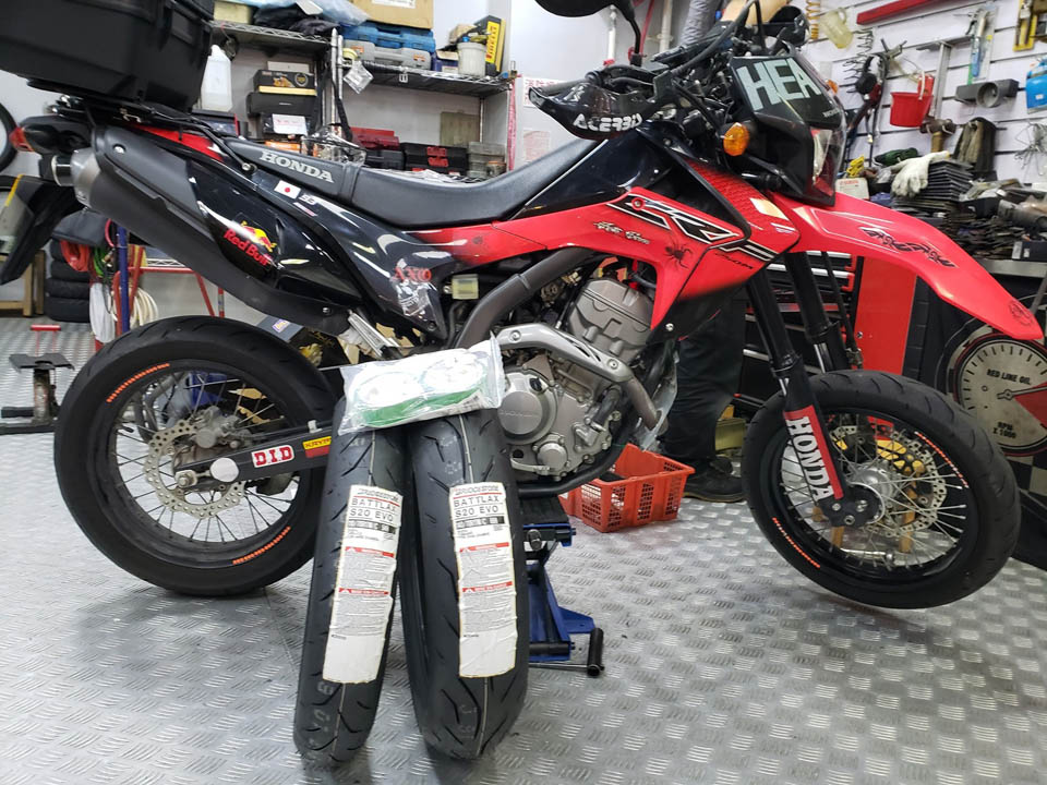 2019 SILVER STAR CRF250M Daytona Outex kit