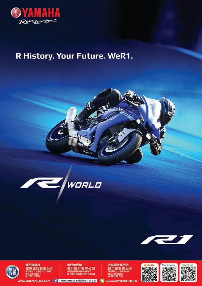 2020 YAMAHA YZF-R1