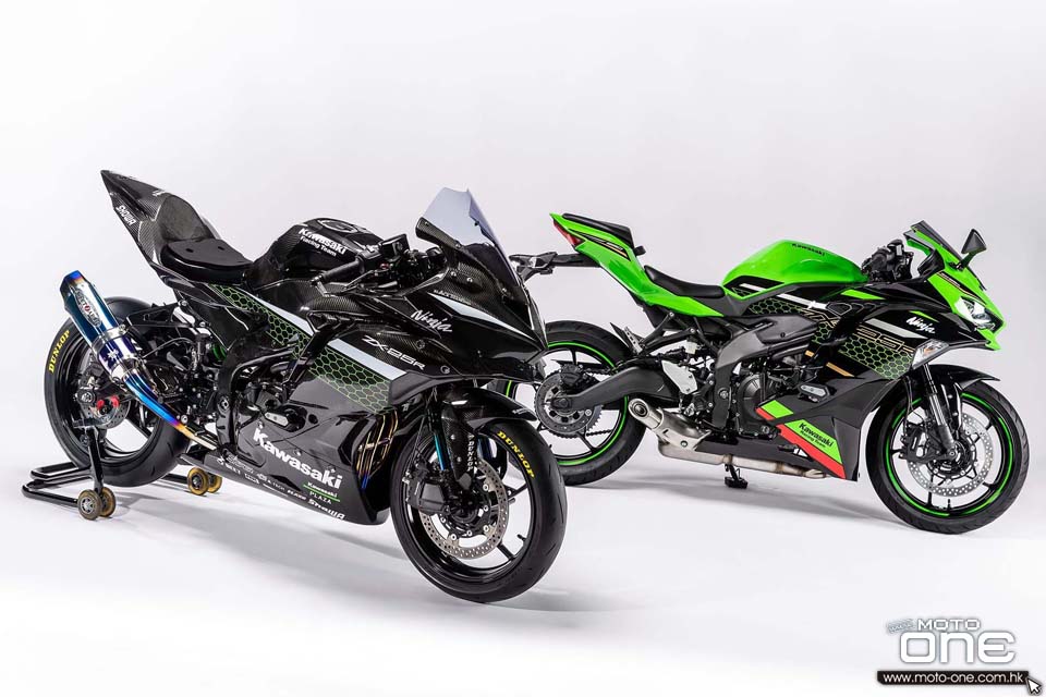 2020 Kawasaki Ninja ZX-25R carbon fiber race bike