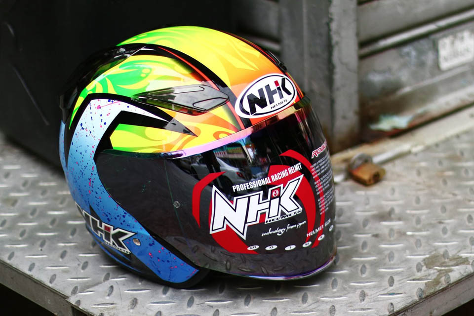 2020 NHK HELMET R1 OPEN FACE KAREL