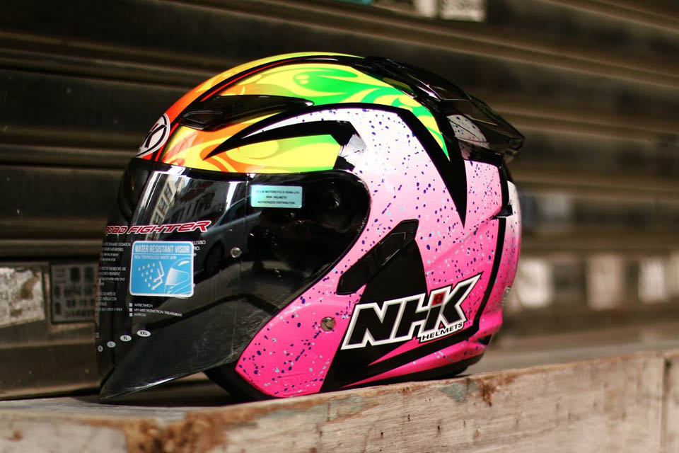 2020 NHK HELMET R1 OPEN FACE KAREL
