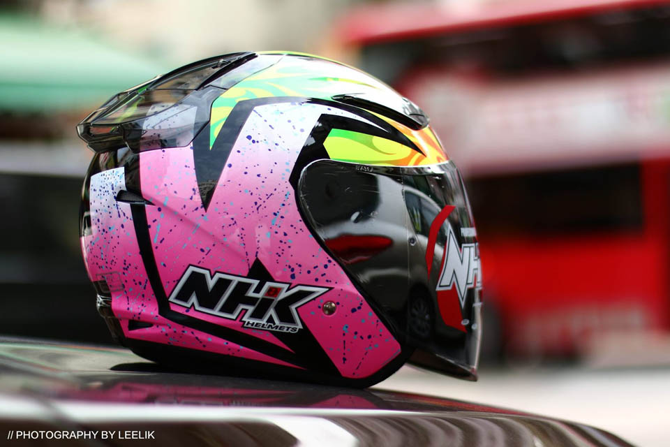 2020 NHK HELMET R1 OPEN FACE KAREL