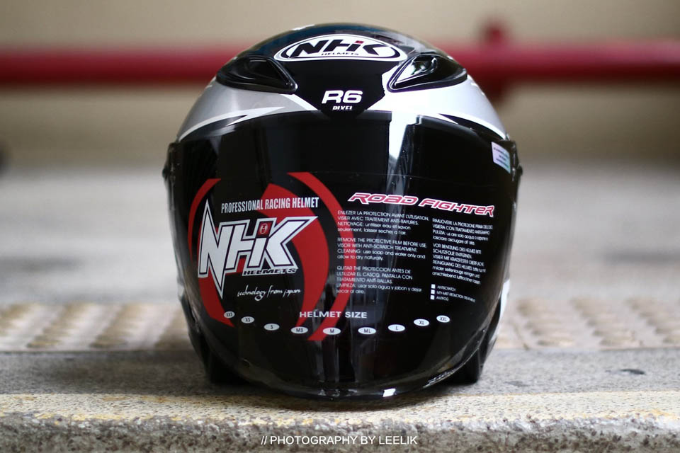 2020 NHK HELMET R1 OPEN FACE KAREL