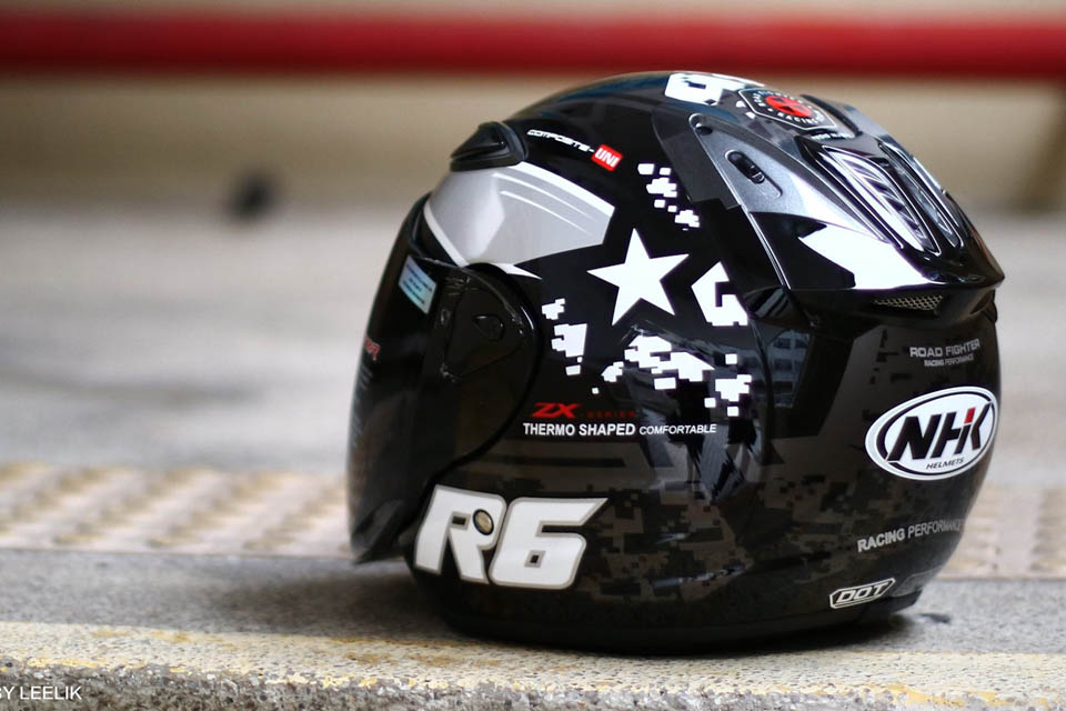 2020 NHK HELMET R1 OPEN FACE KAREL