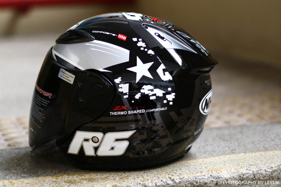 2020 NHK HELMET R1 OPEN FACE KAREL