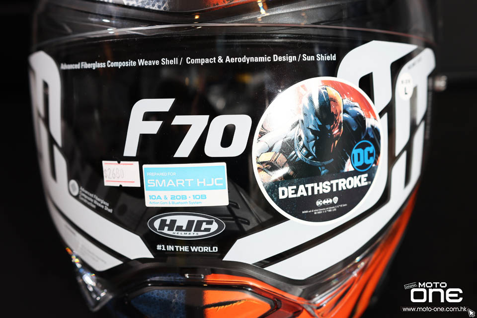 2020 HJC F70 DEATHSTROKE