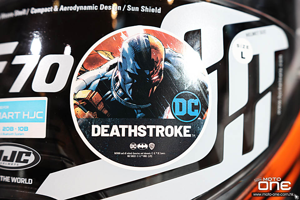 2020 HJC F70 DEATHSTROKE