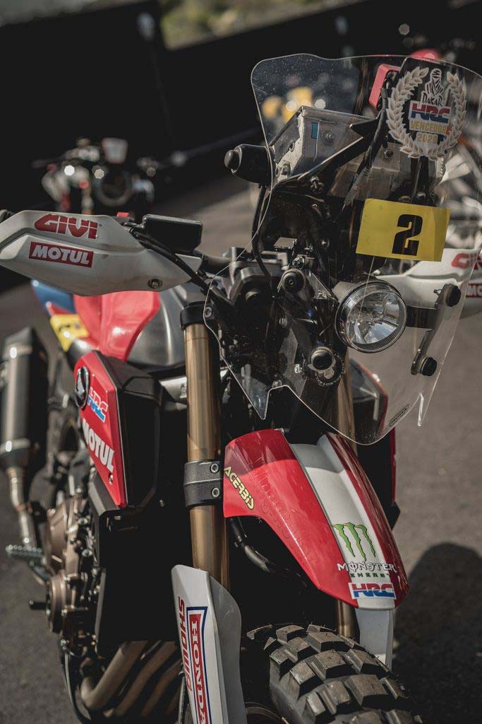 Honda CB650R Rally