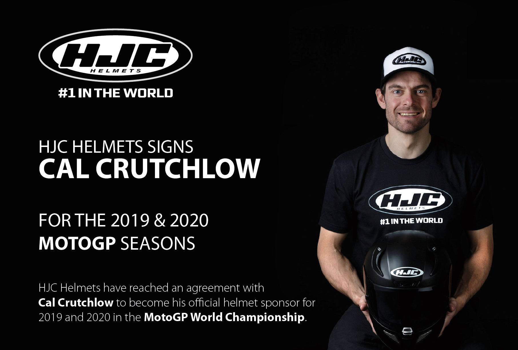 2020 HJC RPHA 11 Crutchlow Sliverstone Crutchlow Replica Black