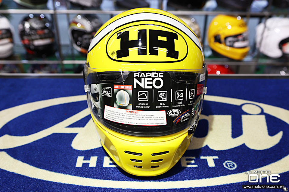 2020 ARAI RAPIDE-NEO HA YELLOW