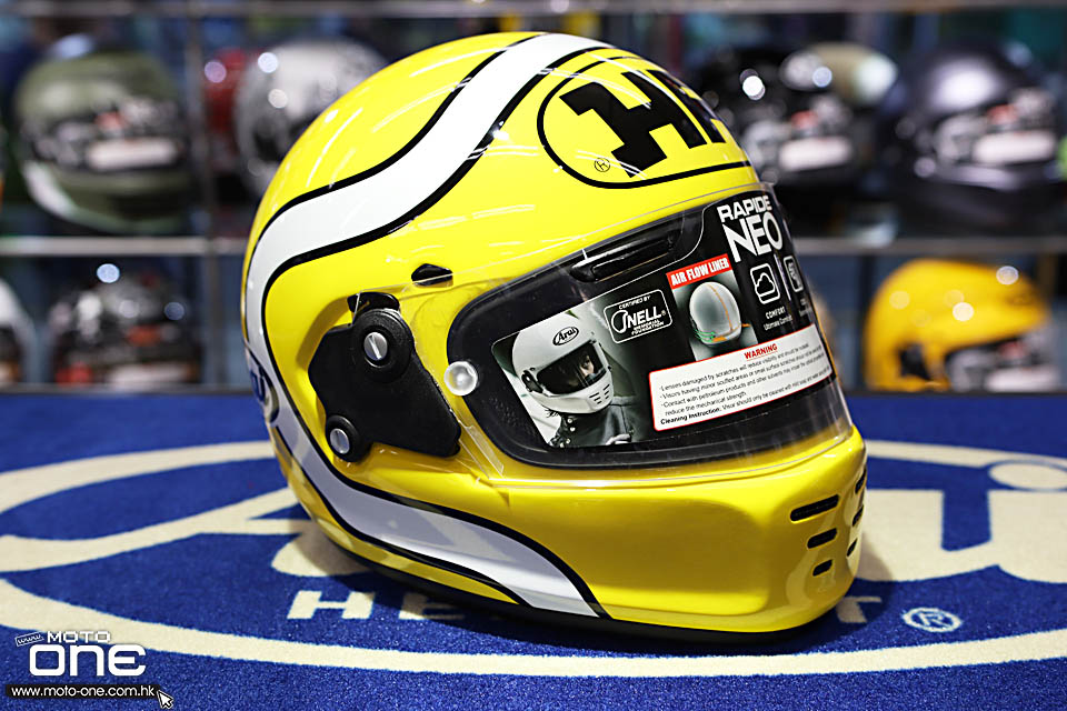 2020 ARAI RAPIDE-NEO HA YELLOW