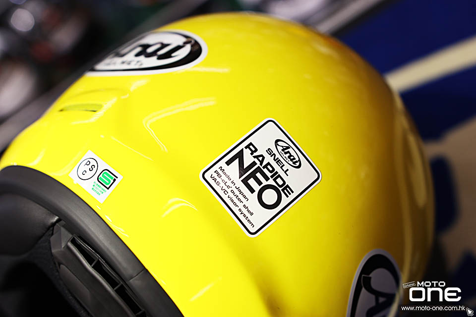 2020 ARAI RAPIDE-NEO HA YELLOW