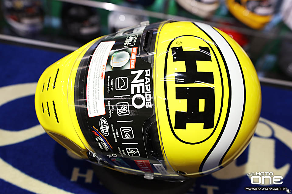 2020 ARAI RAPIDE-NEO HA YELLOW