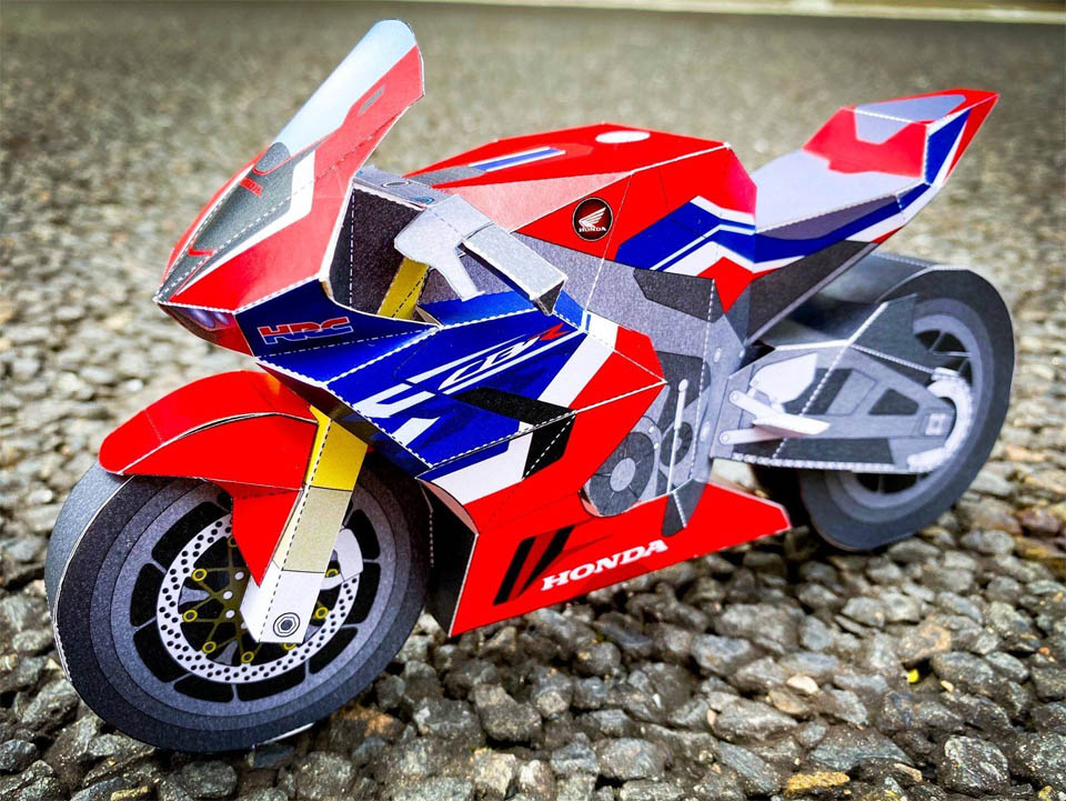 2020 HONDA CBR1000RR-R PAPER CRAFT