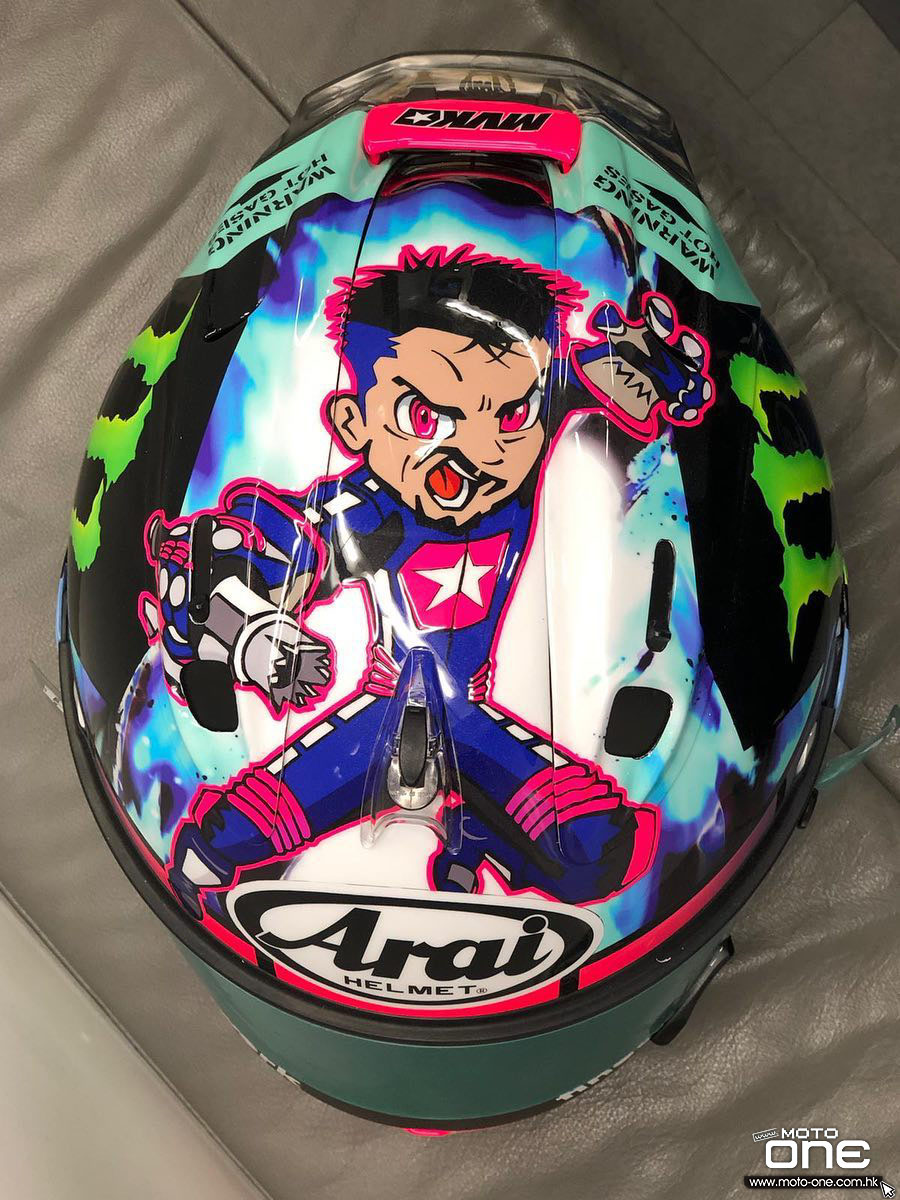 2020 Maverick Vinales ARAI