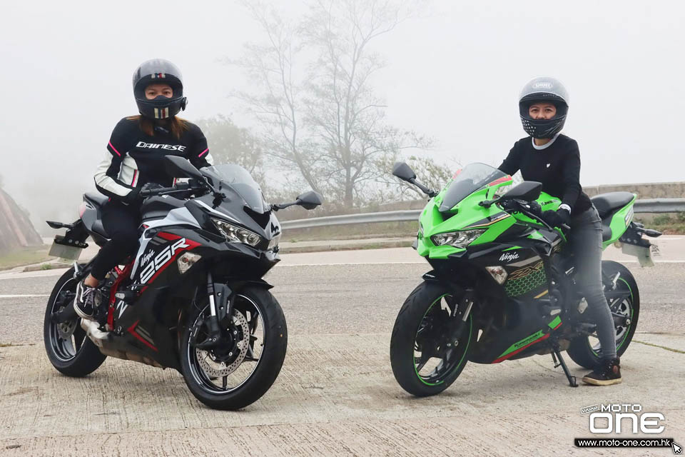 2021 KAWASAKI ZX-25R RIDING