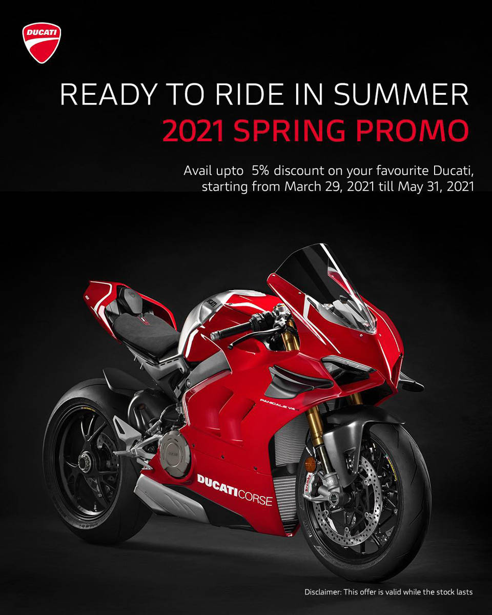 2021 DUCATI SALES