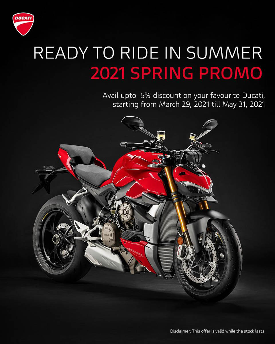 2021 DUCATI SALES