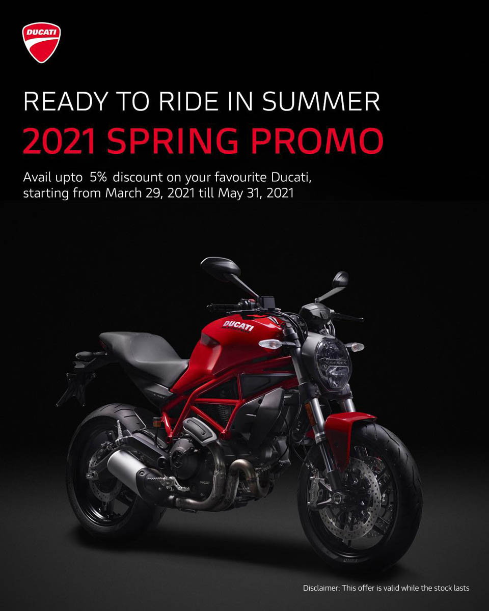 2021 DUCATI SALES