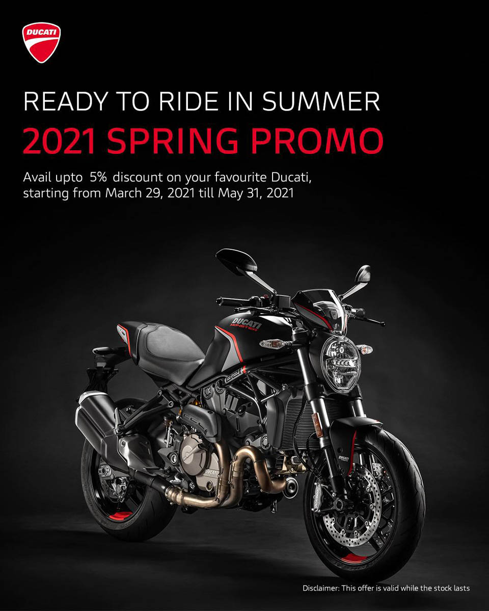 2021 DUCATI SALES