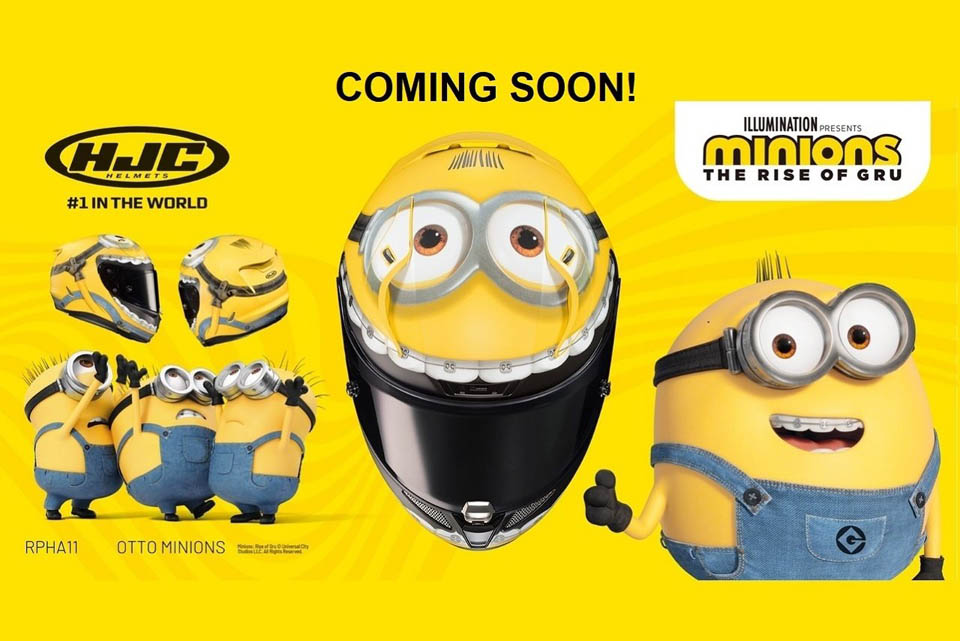 2021 HJC x MINIONS HELMETS