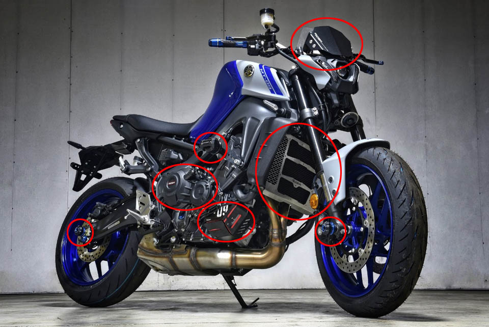 2021 YAMAHA MT-09 RIDEA