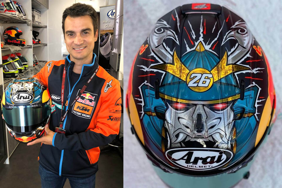 2021 ARAI RX-7X DANI PEDROSA