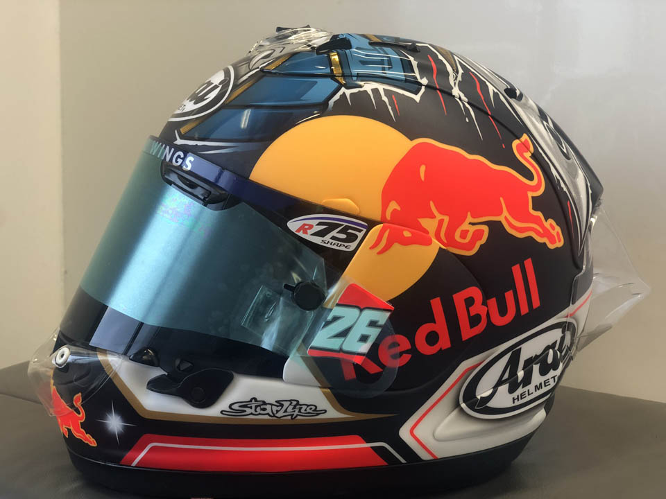 2021 ARAI RX-7X DANI PEDROSA