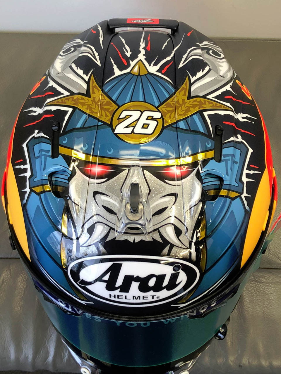 2021 ARAI RX-7X DANI PEDROSA