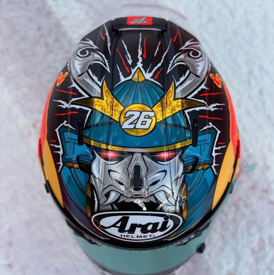 2021 ARAI RX-7X DANI PEDROSA