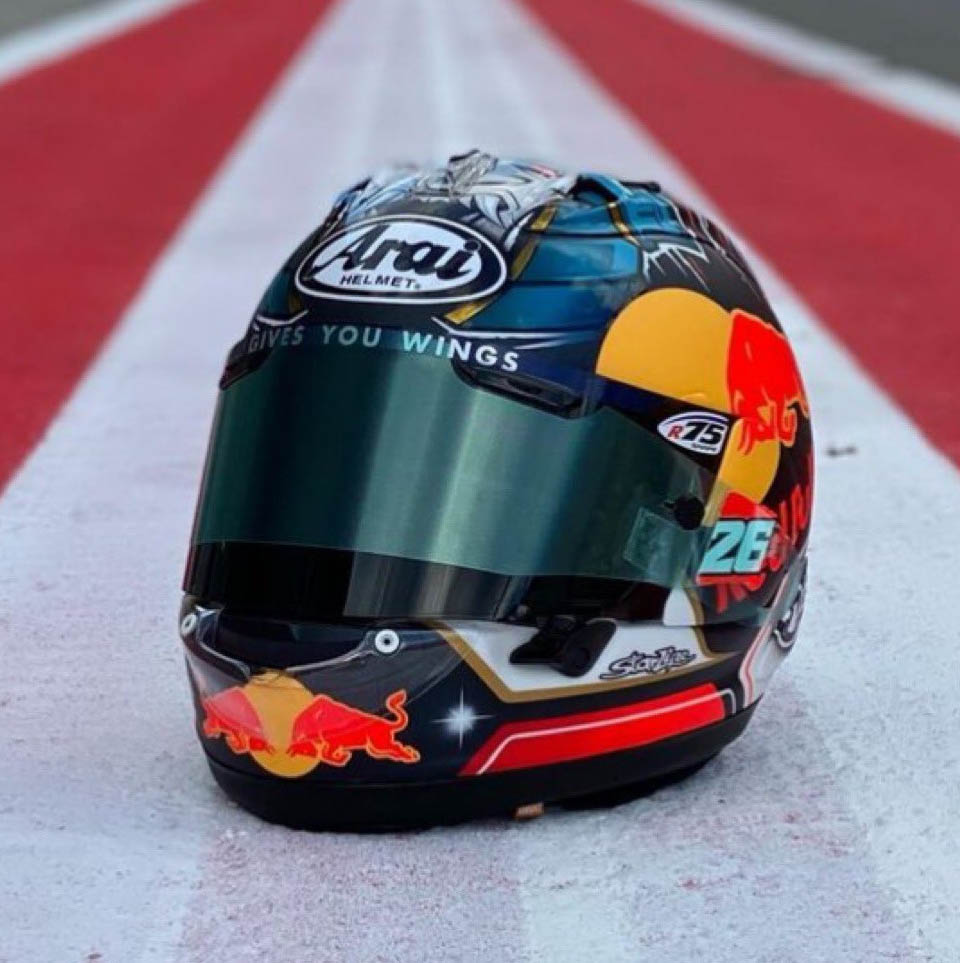 2021 ARAI RX-7X DANI PEDROSA