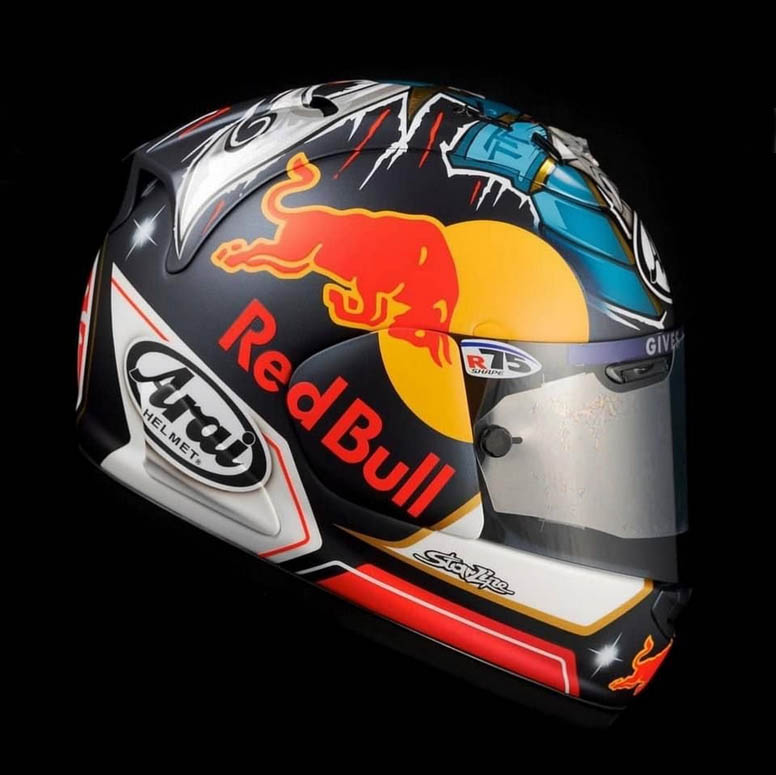 2021 ARAI RX-7X DANI PEDROSA