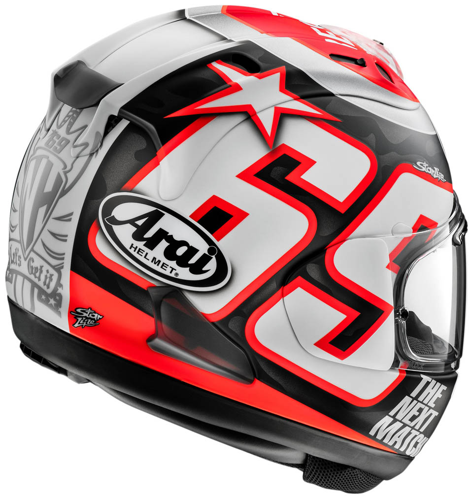 ARAI RX-7X HAYDEN RESET