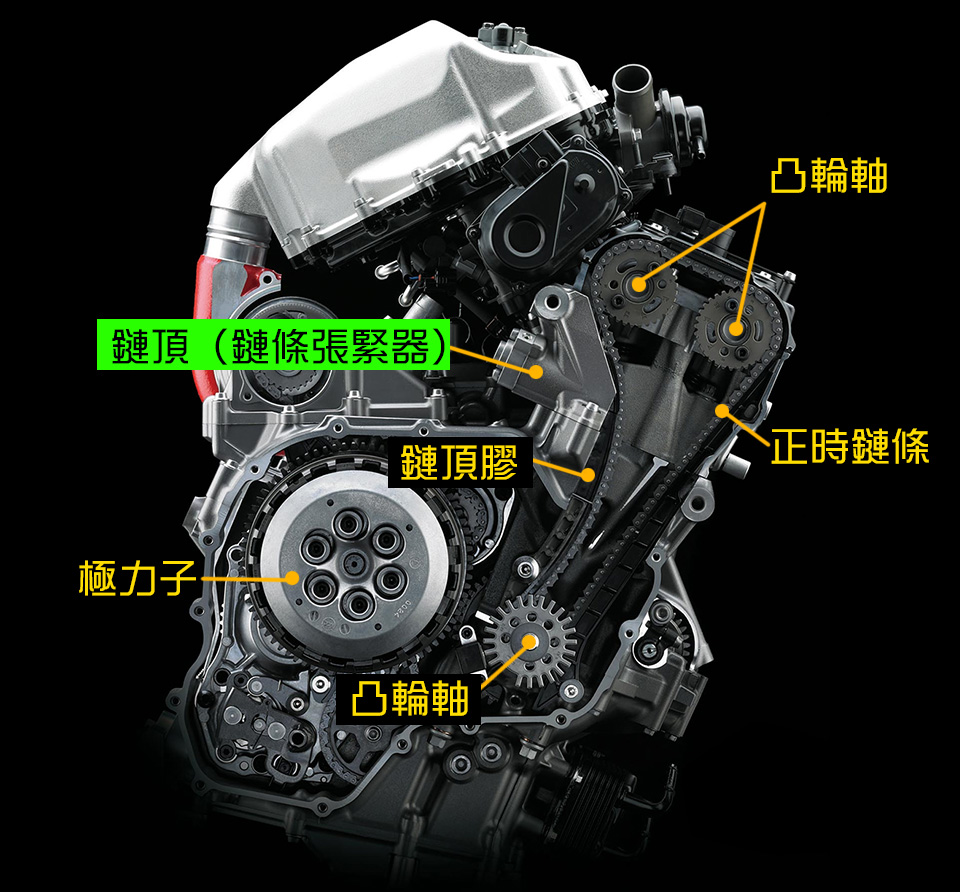 KAWASAKI ZX-25R TENSIONER