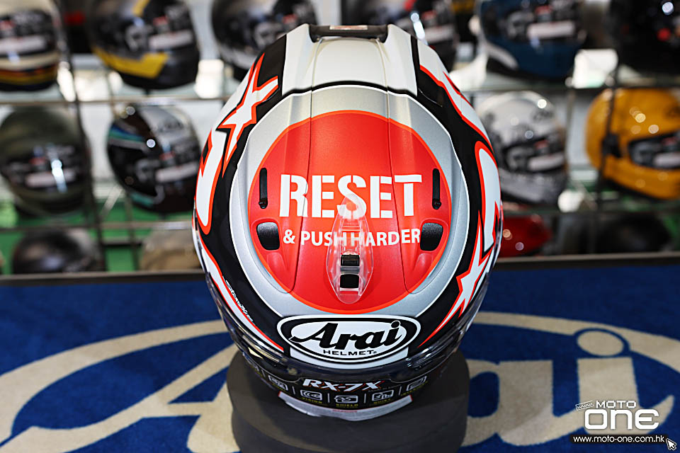 2022 ARAI RX-7X HAYDEN RESET